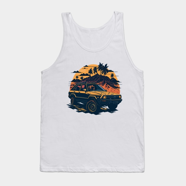 Toyota RAV4 4x4 Classic truck Tank Top by Cruise Dresses